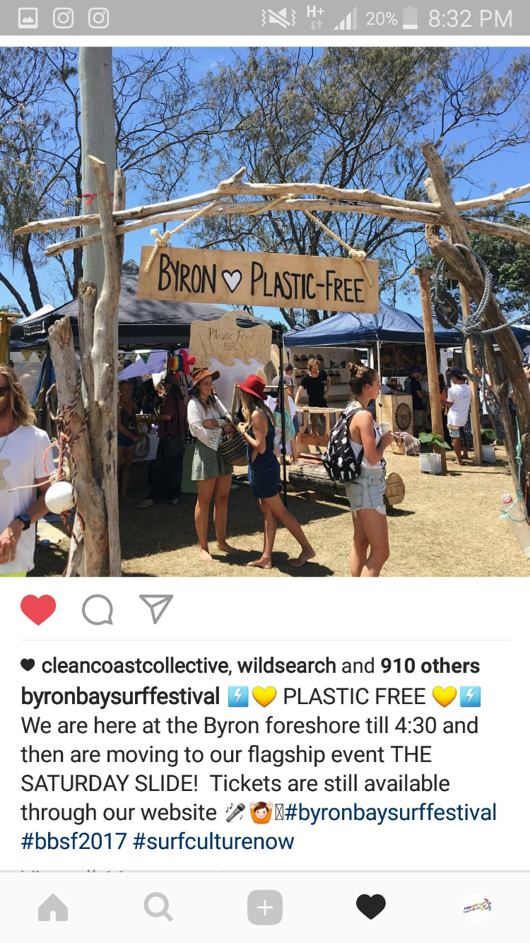 Plastic Free Byron…the entire Shire by 2020!