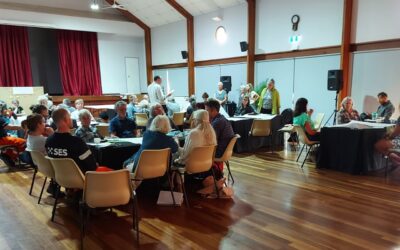 Community Meeting for the flooded residents of Mullumbimby